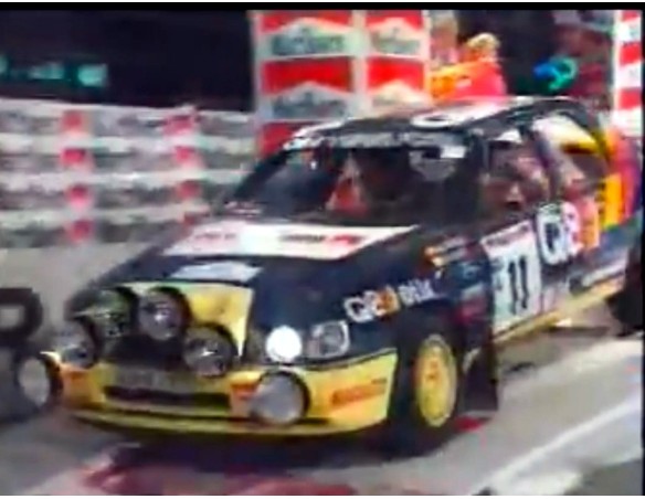 PRE RESERVA FORD SIERRA Q8 / MARLBORO RALLY CATALUNYA 1991 ETAPA NOCHE ASFALTO REF.E2124 FLY