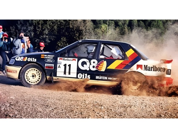 PRE RESERVA FORD SIERRA Q8 / MARLBORO RALLY CATALUNYA 1991 ETAPA TIERRA REF.E2124AR  FLY