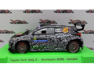 TOYOTA YARIS RALLY 2 MONTECARLO 2025 MONSTER REF.52608 AVANT SLOT 2