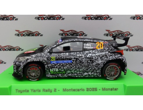TOYOTA YARIS RALLY 2 MONTECARLO 2025 MONSTER REF.52608 AVANT SLOT