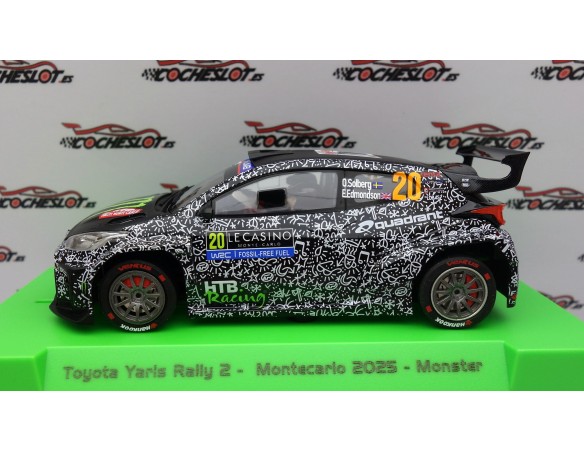 TOYOTA YARIS RALLY 2 MONTECARLO 2025 MONSTER REF.52608 AVANT SLOT