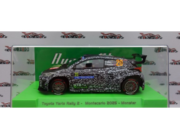 TOYOTA YARIS RALLY 2 MONTECARLO 2025 MONSTER REF.52608 AVANT SLOT