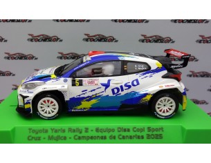 TOYOTA YARIS RALLY 2 COPI SPORT CAMPEONES DE CANARIAS 2025 Nº5 REF.52610 AVANT SLOT 2
