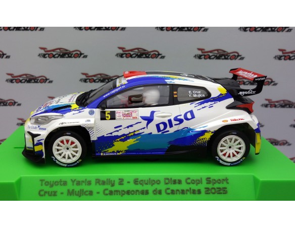 TOYOTA YARIS RALLY 2 COPI SPORT CAMPEONES DE CANARIAS 2025 Nº5 REF.52610 AVANT SLOT