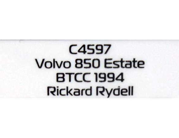 VOLVO 850 ESTATE BTCC 1994 Rickard Rydell REF.C4597 SCALEXTRIC