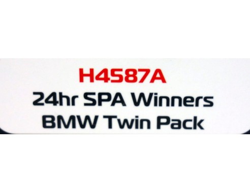 BMW TWIN PACK 24HR SPA WINNERS REF.4587A SUPERSLOT
