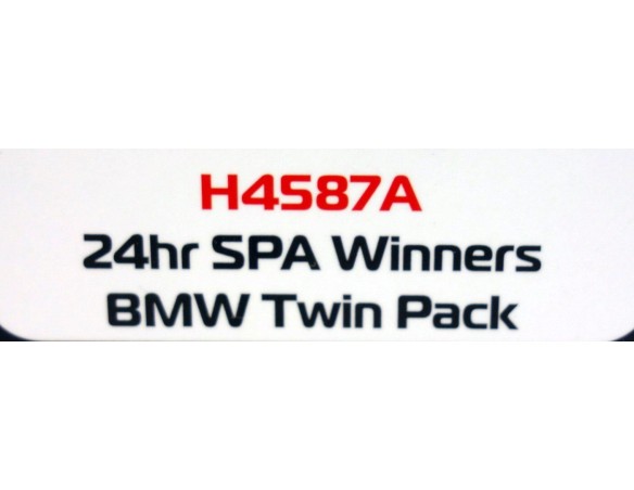 BMW TWIN PACK 24HR SPA WINNERS REF.4587A SUPERSLOT