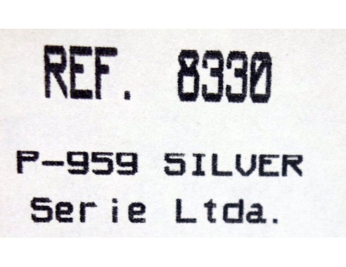 PORSCHE 959 SILVER SERIE LTDA REF.8330 EXIN