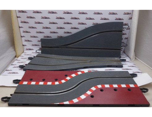 LOTE DE PISTAS CHICANE GRISES