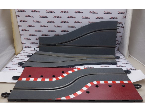 LOTE DE PISTAS CHICANE GRISES