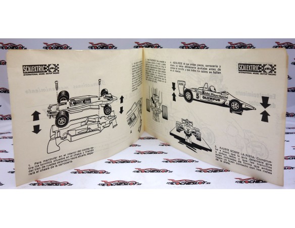 INSTRUCCIONES DE MANTENIMIENTO LOTUS JPS MK IV REF.4059 EXIN