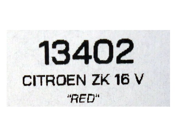 CITROEN ZX 16 V ROJO REF.13402 TEAMSLOT