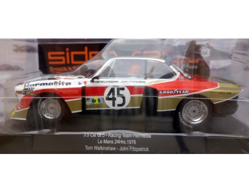 BMW 3.5 CSL GR.5 RACING TEAM HERMETITE LE MANS 24H 1976 REF.SW86 SIDEWAYS