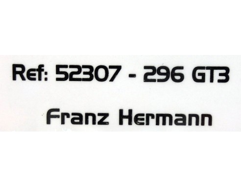 FERRARI 296 GT3 FRANZ HERMANN REF.52307 AVANT SLOT