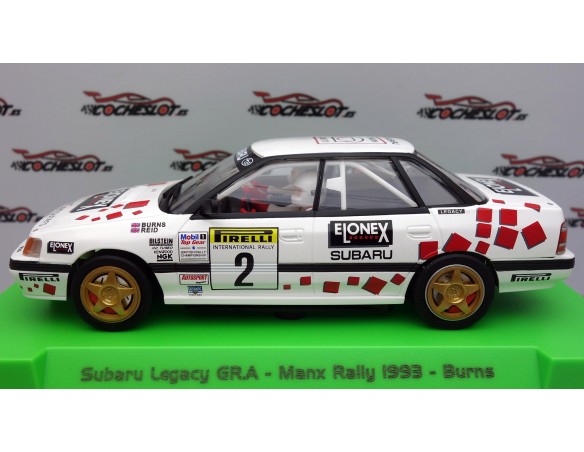 SUBARU LEGACY GR.A MANX RALLY 1993 BURNS REF.52401 AVANT SLOT