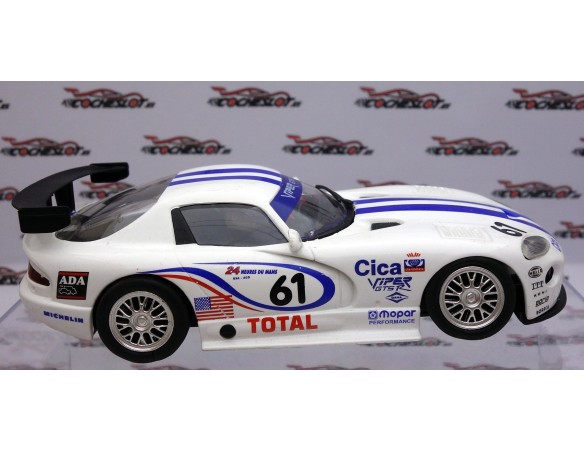 VIPER GTS R BLANCO RAYAS AZUL FLY