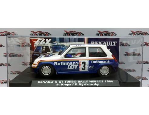 RENAULT 5 TURBO RALLY HEBROS 1986 REF.A2081 FLY