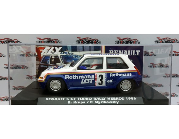 RENAULT 5 TURBO RALLY HEBROS 1986 REF.A2081 FLY