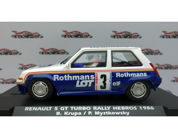RENAULT 5 TURBO RALLY HEBROS 1986 REF.A2081 FLY