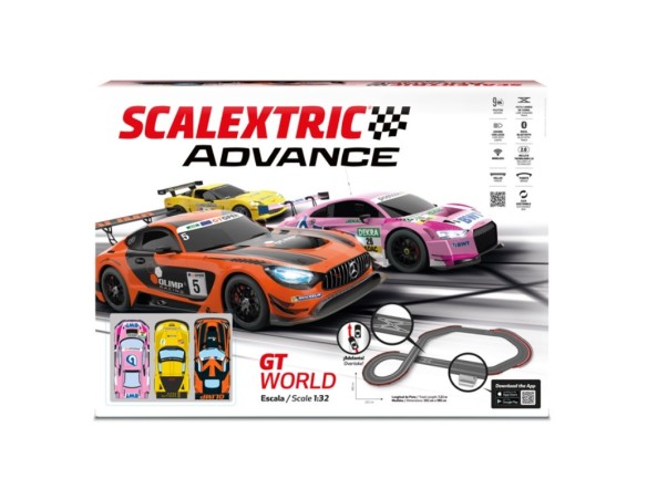CIRCUITO GT WORLD ADVANCE REF. E10435S500  SCX ADVANCE