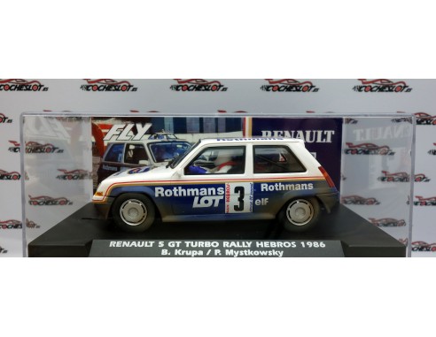 RENAULT 5 TURBO RALLY HEBROS 1986 SUCIO REF.A2081AR FLY