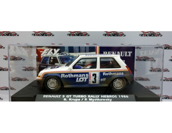 RENAULT 5 TURBO RALLY HEBROS 1986 SUCIO REF.A2081AR FLY