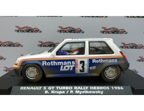 RENAULT 5 TURBO RALLY HEBROS 1986 SUCIO REF.A2081AR FLY