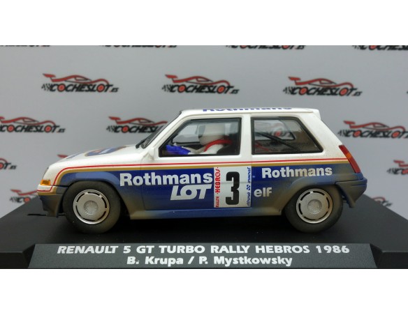 RENAULT 5 TURBO RALLY HEBROS 1986 SUCIO REF.A2081AR FLY