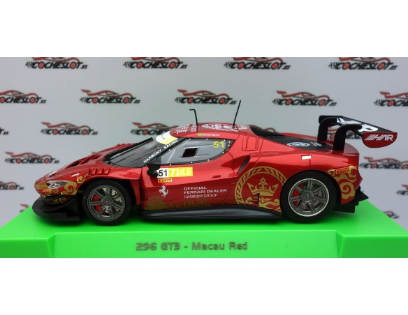 FERRARI 296 GT3 MACAU RED REF.52308b AVANT SLOT
