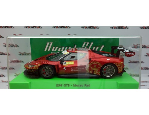 FERRARI 296 GT3 MACAU RED REF.52308b AVANT SLOT