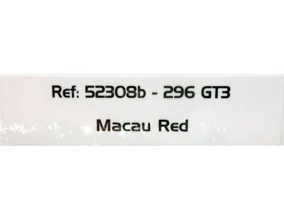 FERRARI 296 GT3 MACAU RED REF.52308b AVANT SLOT