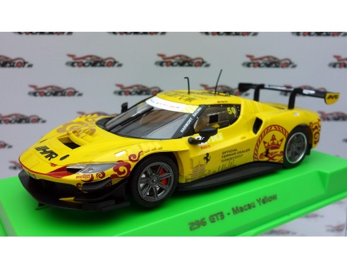 FERRARI 296 GT3 MACAU YELLOW  REF.52308a AVANT SLOT