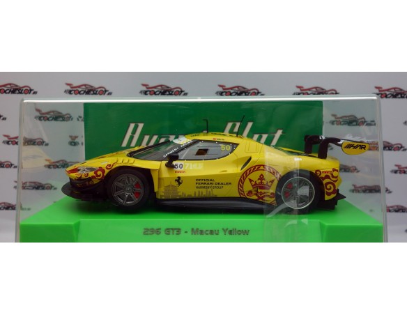 FERRARI 296 GT3 MACAU YELLOW  REF.52308a AVANT SLOT