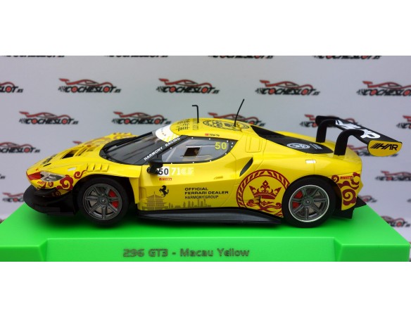 FERRARI 296 GT3 MACAU YELLOW  REF.52308a AVANT SLOT