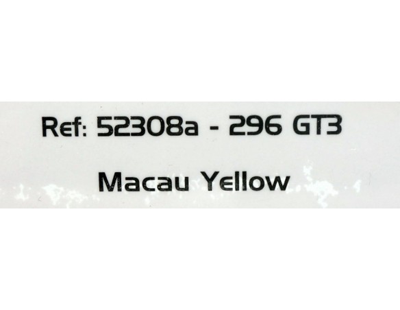 FERRARI 296 GT3 MACAU YELLOW  REF.52308a AVANT SLOT