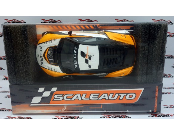 NSX GT3 CUP VERSION WHITE-ORANGE REF.SC6287a SCALEAUTO
