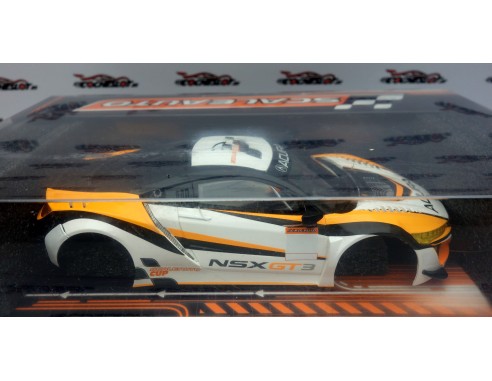 NSX GT3 CUP VERSION WHITE-ORANGE REF.SC6287a SCALEAUTO