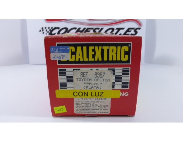 TOYOTA CELICA PALAU Nº2 PLATA  REF.8367 EXIN