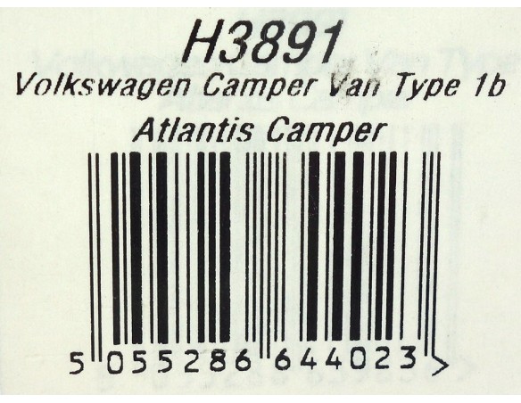 VOLKSWAGEN CAMPER VAN TIPE 1B ATLANTIS CAMPER REF.H3891 SUPERSLOT