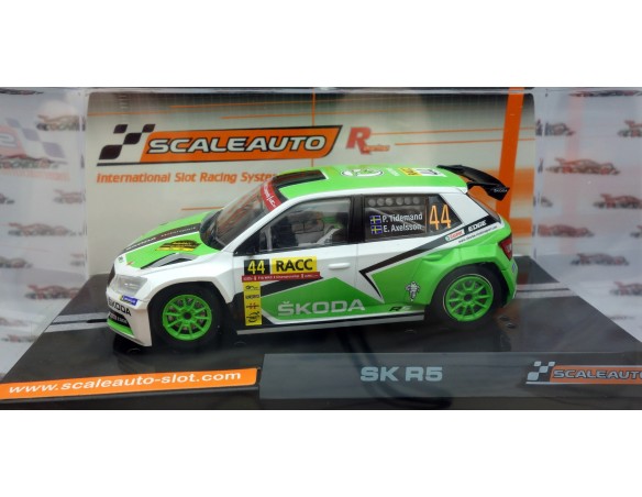 SKODA R5 RALLY RACC WINNER 2015 Nº44 VERSION R REF.SC6442R SCALEAUTO