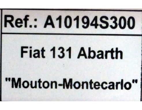 FIAT 131 CALBERSON MOUTON MONTECARLO REF.A10194 EDUCA