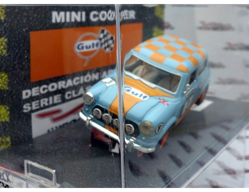 MINI COOPER REDECORADO GULF TECNITOYS