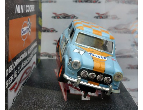 MINI COOPER REDECORADO GULF TECNITOYS