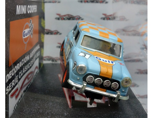 MINI COOPER REDECORADO GULF TECNITOYS
