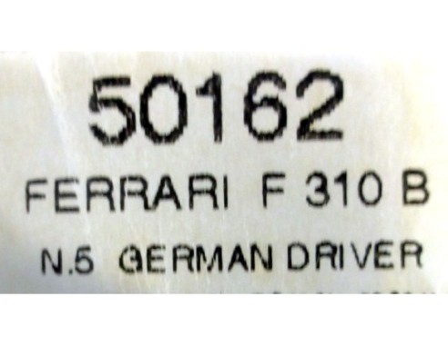 FERRARI F-1 310 B Nº5 ROJO REF.50162 NINCO
