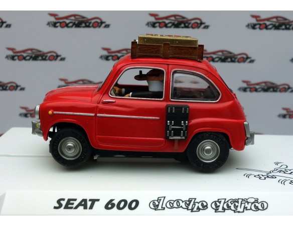 SEAT 600 ROJO  EL COCHE ELECTRICO FLY