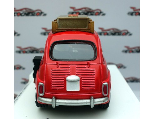 SEAT 600 ROJO  EL COCHE ELECTRICO FLY