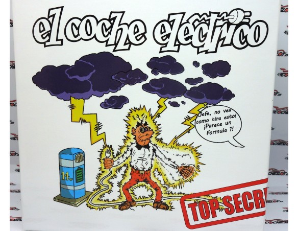 SEAT 600 ROJO  EL COCHE ELECTRICO FLY