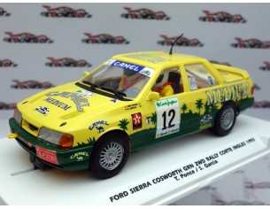 FORD SIERRA COSWORTH GRN 2WD RALLY CORTE INGLES 1993 CAMEL VERSION DIA REF.E2118 FLY