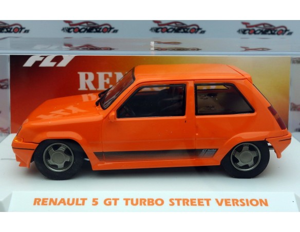 RENAULT 5 GT TURBO STREET VERSION NARANJA REF.E2121 FLY